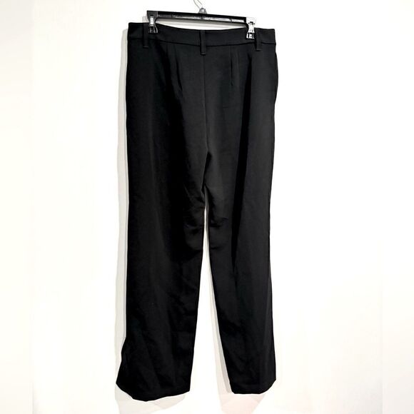 Sanctuary Womens Noho Black High Rise Straight Dressy Trouser Pants new size 31 - Picture 12 of 13